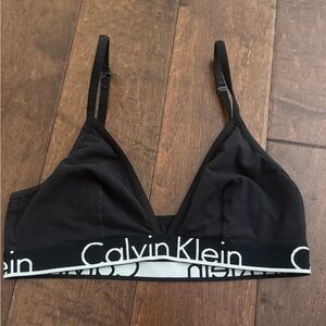 Calvin Klein Black Triangle Bralette
